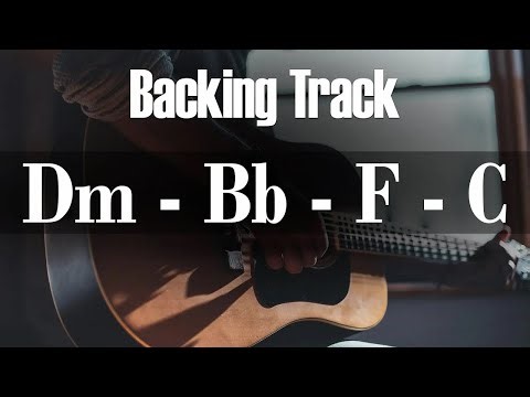 Guitar Backing Track Dm | D minor Pentatonic Scale Backing Track