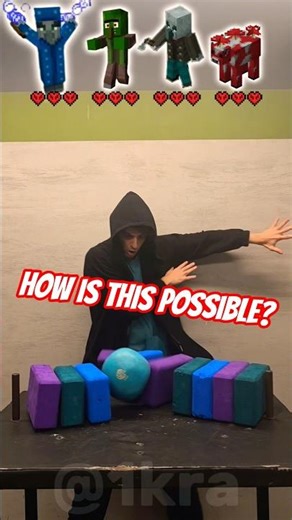 Did You See THAT? 🤯 Minecraft Challenge ⛏️ #minecraft #challenge #foryou #funny