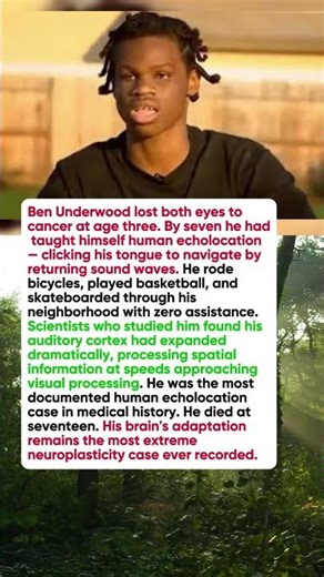 A Blind Teenager Taught Himself to See Using Sound. Scientists Called It Impossible.
