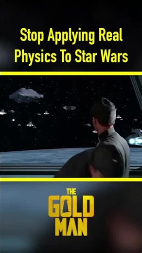 Stop applying real physics to Star Wars #shorts