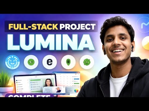 Lumina – Full Stack MERN Project Walkthrough | Mental Health Platform with AI Chatbot