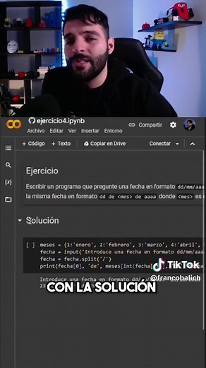 🐍🖥️¿NECESITAS EJERCICIOS EN PYTHON? A la hora de aprender a programar es fundamental PRACTICAR, uno aprende programación al llevarlo a la práctica y no viendo solamente videos, por eso mismo hoy te recomiendo esta página. 📌Aprendeconalf.es En esta página encontraras ejercicios para practicar todo lo que aprendiste de Python🚀 🤔 ¿Conocías estas página? 📣¿Qué más te gustaría que les comparta? #aprendeprogramacion #programadores #python #ejerciciosprogramacion #algoritmos python, python desde 