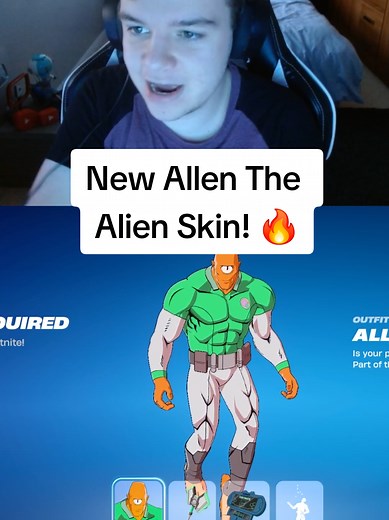 New Allen The Alien Skin Available in Fortnite