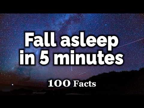 Sleepy Facts to Listen to While Falling Asleep — 1 Hour Relaxation