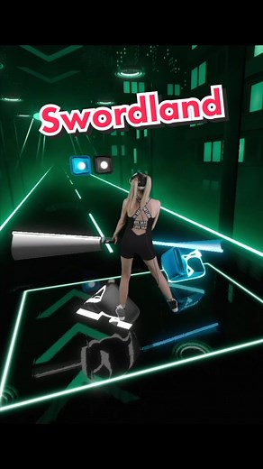 SAO - Swordland with Long Extension Stick!😍 AMVR 15% Code: NIOTASTIC15 #beatsaber #niotastic #vr #virtualreality #mixedreality #metaquest2 #viral #trending #vrgame #swordartonline #kirito #swordland #amvr #discount #vraccessories