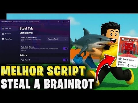 Chilli Hub Script Steal A Brainrot New Update 2025 Auto steal, Brainrot Esp, Anti hit, Godmode