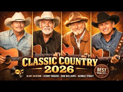 Old School Country Music Legends ❤️ Kenny Rogers, George Strait, Don Williams, Alan Jackson