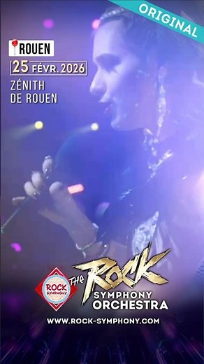 The ROCK SYMPHONY Orchestra | 25.02.2026 | Rouen | Zénith de Rouen
