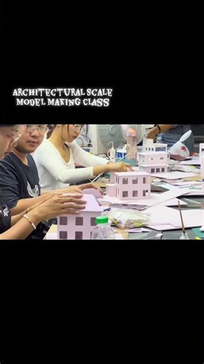 Architectural Scale Modeling Class , ATLinstitute MM. #architecture #scalemodel #art #myanmar