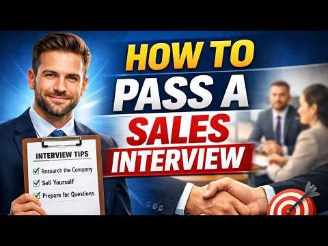 How to Pass a Sales Interview (Top Mistakes + Proven Tips to Get Hired Fast)