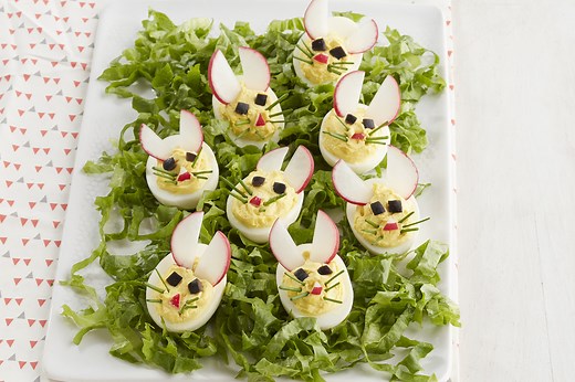 Easy Bunny Deviled Eggs | Philadelphia | United States | Recipes - Kraft Heinz