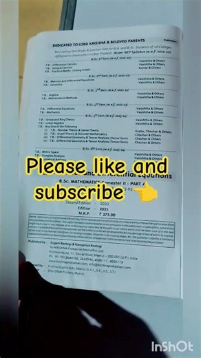 BSc 2nd Semester Maths | Matrix and Differential Equations Complete Syllabus | Easy Explanation#bcs.