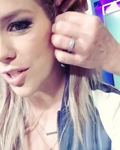 8.8K views · 362 reactions | We shoot screenPLAY 'as live' - meaning it all gets shot, timed and cut right there in studio as if it were live. It also means I have to wear an ear thingy so I can hear the voices. The voices in my head. Telling me to 'burn things' or 'wrap it up'. Or 'you can only say 3 f**ks in a 60 second period'.  | Stephanie Bendixsen | Facebook