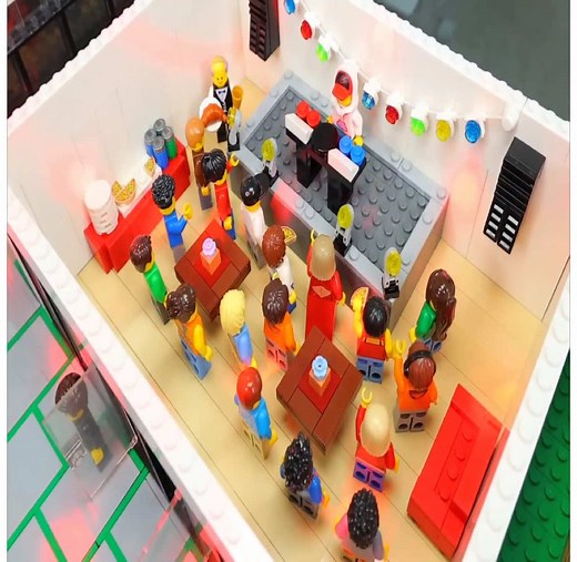 Building a Dream LEGO House with a Roller Coaster