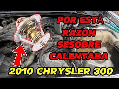 Thermostat and temperature sensor replacement 2010 Chrysler 300