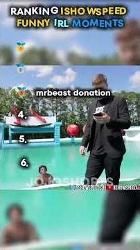 Ranking IShowSpeed Funny IRL Moments- Part 1