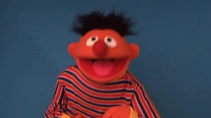 Ernie Sesame Street Laughing on Make a GIF