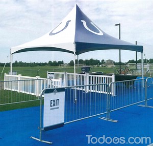 Metal Barriers & Painted Steel Barricades | Buy Barriers Here