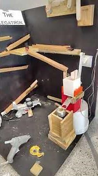 Rube Goldberg Machine #rubegoldbergmachine Mechanism and Dynamics of Machine final project