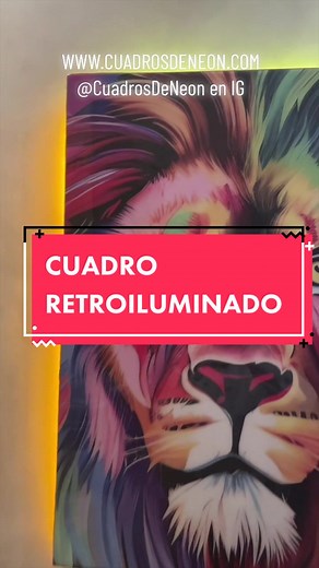 Creando un cuadro con inteligencia artificial y retroiluminación LED