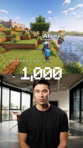 Rowan Cheung | @altera.al just built the first-ever autonomous AI agent civilization in @minecraft 🤯 — — P.S. Yes, this video uses an AI-generated... | Instagram