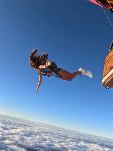 Real Skydiving POV #skydiving #jump #freefall #skydive #fyp | Skydiving Videos