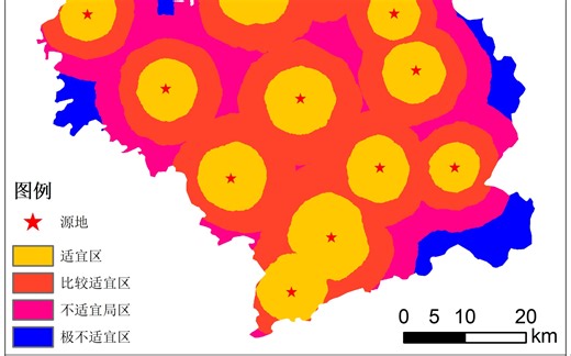 基于ArcGIS的MCR模型的实现
