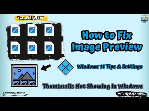Fix : Image Preview not Showing in Windows 11 | (Step-by-Step)