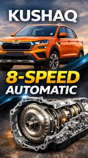 Skoda Kushaq 8-Speed Automatic Explained ⚙️