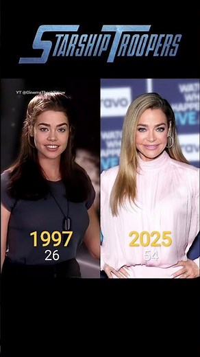 Starship Troopers ⭐(1997 - 2025 ) Cast Then And Now | #shorts