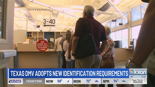 Texas DMV adopts new ID requirements
