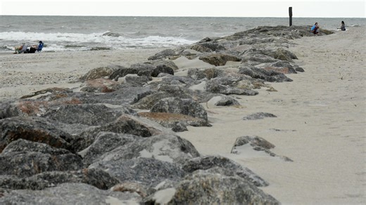 Erosion at Brunswick beach under review after major road washout