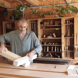 9.4K views · 1K reactions | The massive mortise and tenon joints in a workbench are usually daunting for beginners, and I’ve come up with this simplified version that still provides sturdy and reliable structures. #workbench #woodworkingforall | Germán Peraire - Handcrafted Fine Furniture in Barcelona | Facebook