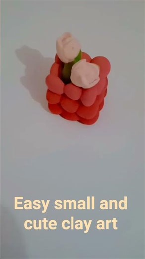 easy small and cute clay art
