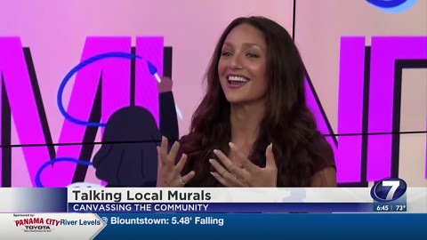 Keeping the community colorful, one muralist’s impactful pieces