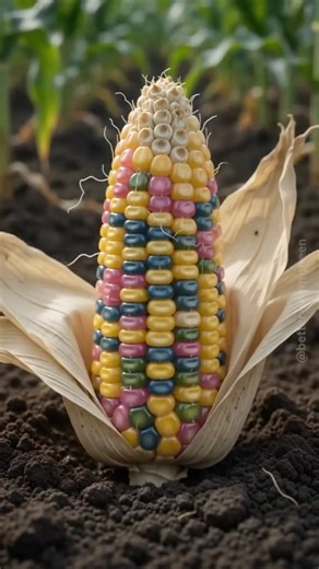 Amazing Glass Gem Corn Plant | #betterwhengreen #garden #fruit #timelapse #plants #nature #video