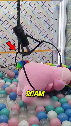 Claw Machines Are RIGGED… Here’s How They Trick You 😳 #shorts