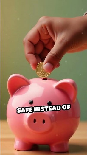 ELI5: How do piggy banks help kids save money?
