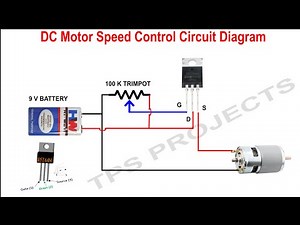 Dc motor speed controller circuit USING single MOSFET ( irfz44n )