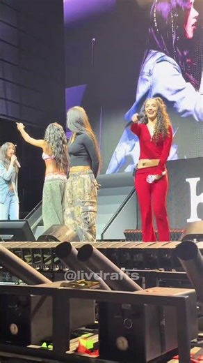 KATSEYE singing & dancing “ My Way “ VIP Soundcheck @ The Beautiful Chaos Tour in Washington, DC