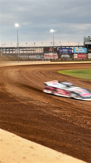 You know it's almost World Finals time when we've got race cars ripping around The Dirt Track at Charlotte 🙌 | World of Outlaws Late Model Series