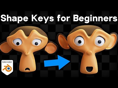 Shape Keys for Beginners (Blender Tutorial)