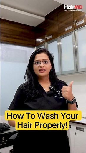 How To Wash Your Hair Properly: 4 Simple Tips! | HairMD Clinic, Pune