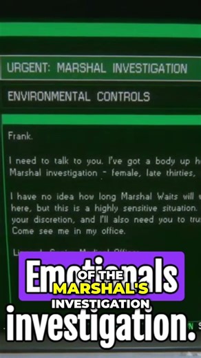 Alien Isolation Part 3: Marshal Investigation HORROR! #shorts