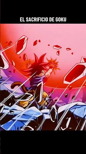 Goku sacrifices himself for Earth #dragonball #dragonballsuper #dbgt #goku #dbs #dbz #dbkai #vegeta