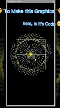 the simple python graphics by turtle 🐢#python #graphics