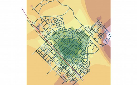 【GIS】基于最小阻抗的可达性评价