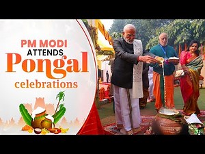 LIVE: PM Modi takes part in Pongal celebrations in Delhi