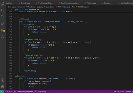 #dsa #backtracking #nqueens #java #problemsolving #codingjourney #recursion #logicbuilding | Musavvir Husain