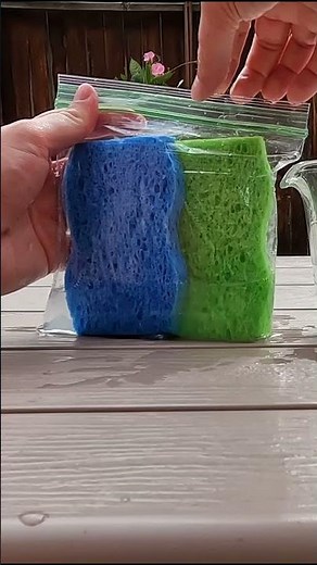 DIY Sponge Ice Pack #diy #homemade #ice #lunchbox